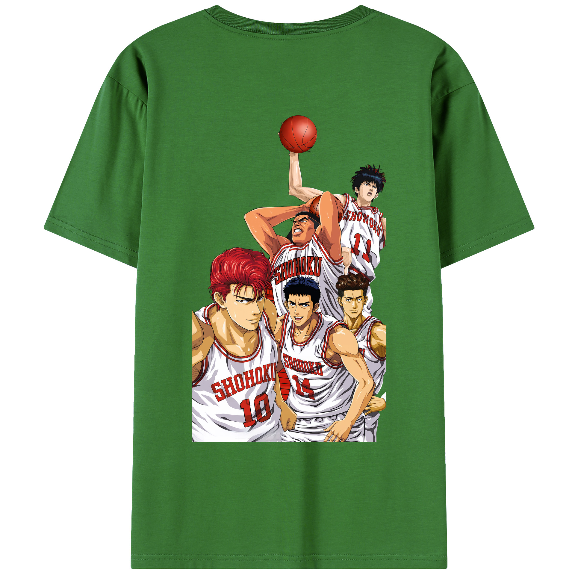（画像用） SLAM DUNK／スラムダンク レディース半袖Tシャツ(バックプリント)